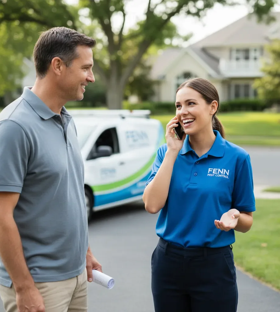 Fenn Pest Control customer support in Blair